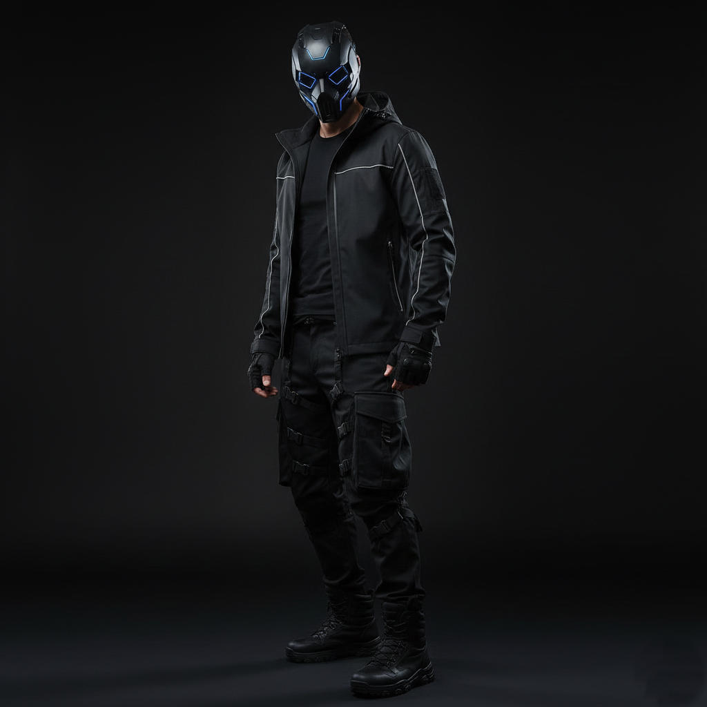 Techwear Hologram #3: Materiały przyszłości – jakie tkaniny tworzą nowoczesną odzież techwear?