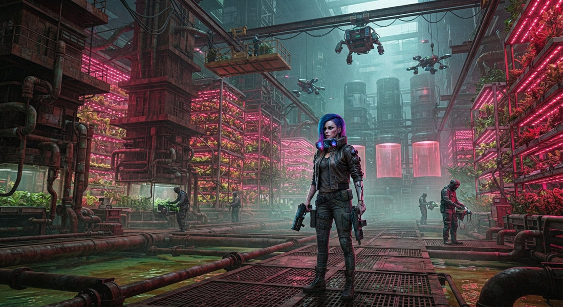 Jak stylizować modę cyberpunk — od neonowego kiczu i futurystycznego streetwearu po kreacje rodem z dystopijnego megamiasta?