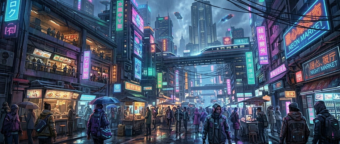 Cyber Stories #1: Cyberpunk – bunt, technologia i megamiasta przyszłości