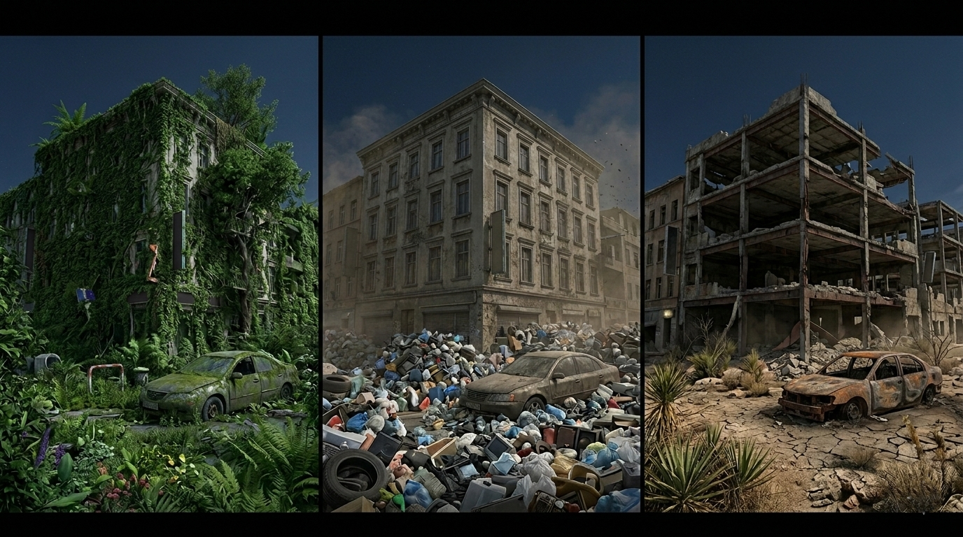 Opowieści z Pustkowia #4: Różne oblicza końca świata – od WALL-E po The Last of Us i Matrix