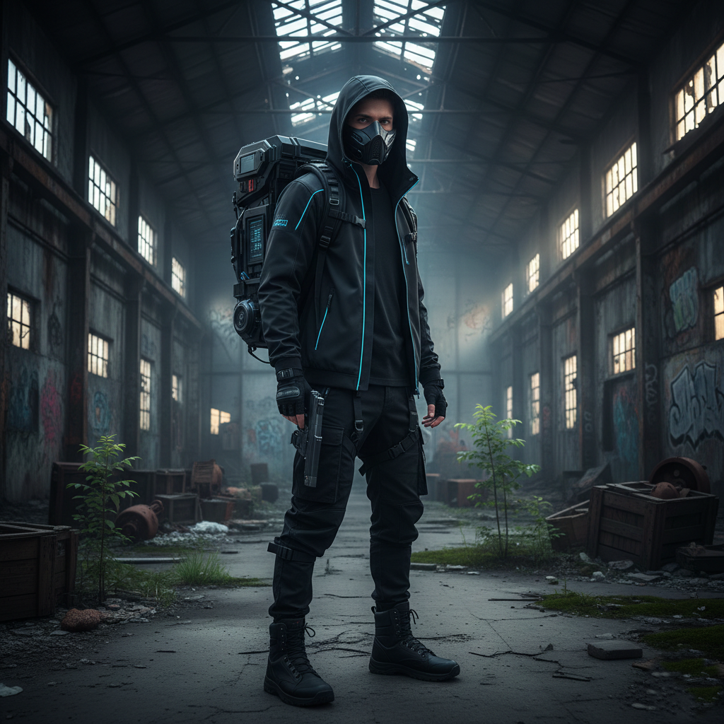 Techwear Hologram #4: Konstrukcja przyszłości – jak projektuje się nowoczesne ubrania techwear?