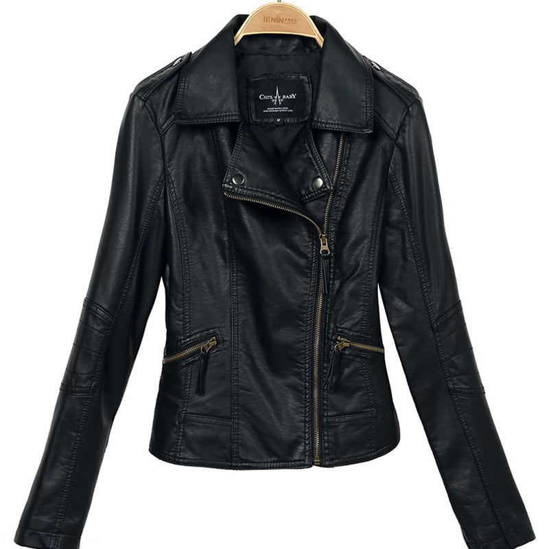Damska Kurtka Cyberpunk-Dystopic Sons of Anarchy Black