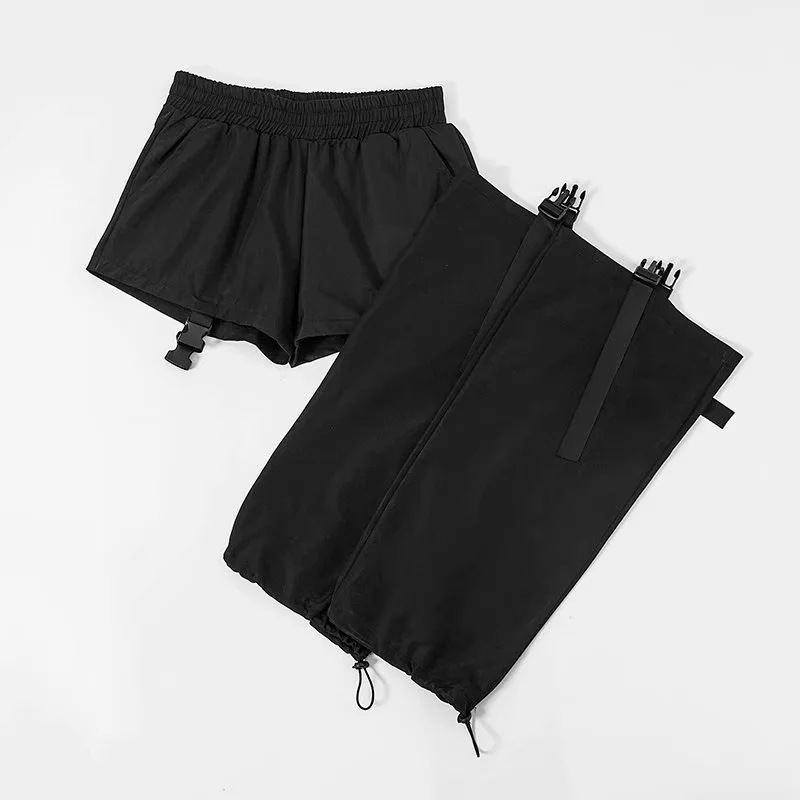Cyberpunkowe Damskie Spodnie Sexy Panel Pants