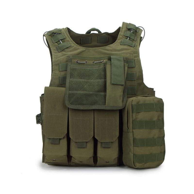 Taktyczna Kamizelka Survivalowa | Military Outdoor Vest | Survival Guard Army Green