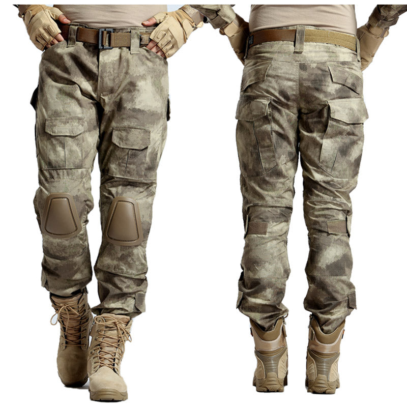 Militarne Survivalowe Spodnie Taktyczne Wildland Militia Khaki Sand