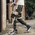 Dwukolorowe Spodnie Techwear Jogger - Dual Colour One Style Army Green