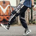 Dwukolorowe Spodnie Techwear Jogger - Dual Colour One Style Black