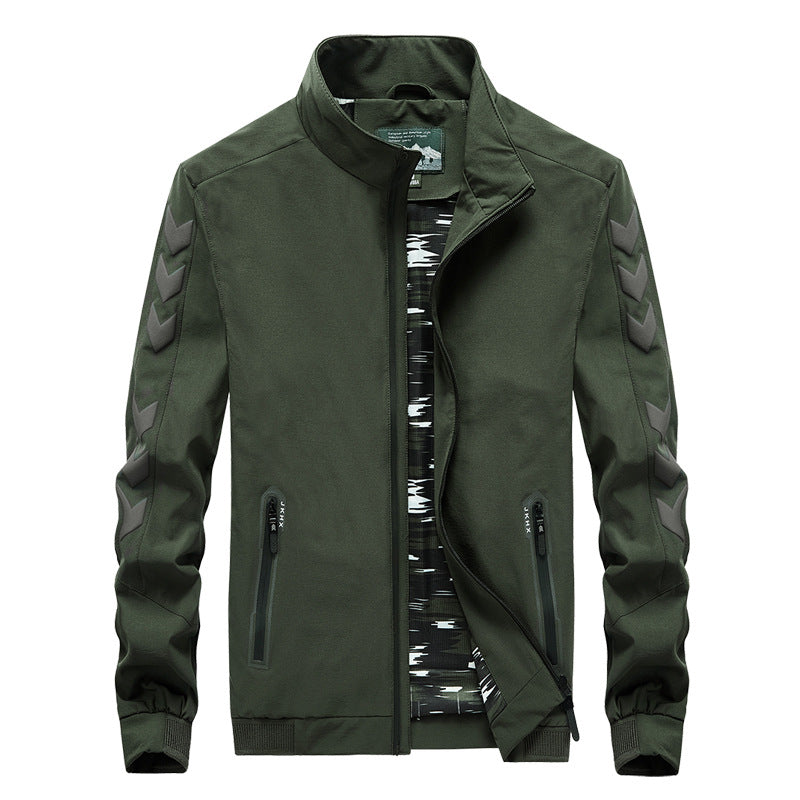 Nylonowa Kurtka Techwearowa - Basic Armor Army Green