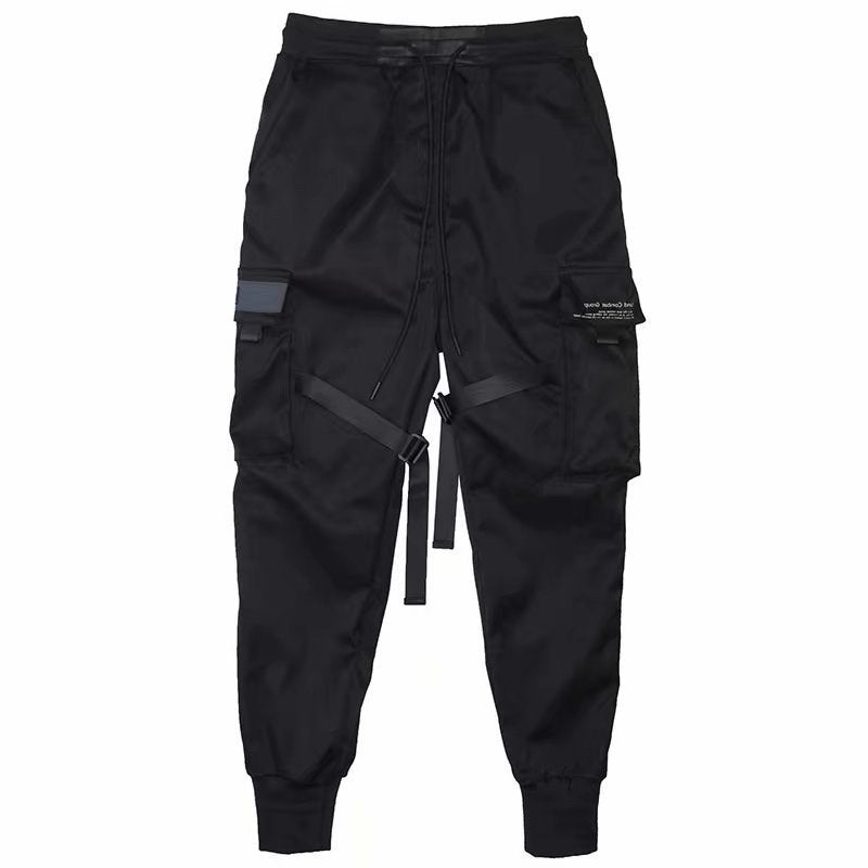 Techwearowe Spodnie Urban Tactical Black 0077