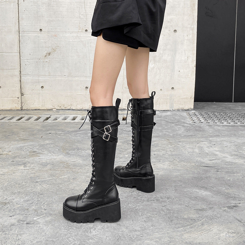 Damskie Taktyczne Buty Techwearowe - Tactical Rebel Boots