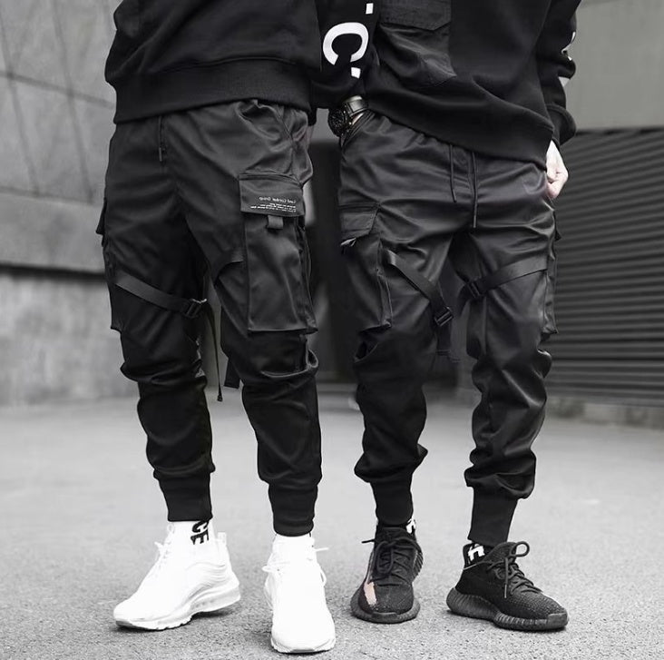 Techwearowe Spodnie Urban Tactical Black 0077