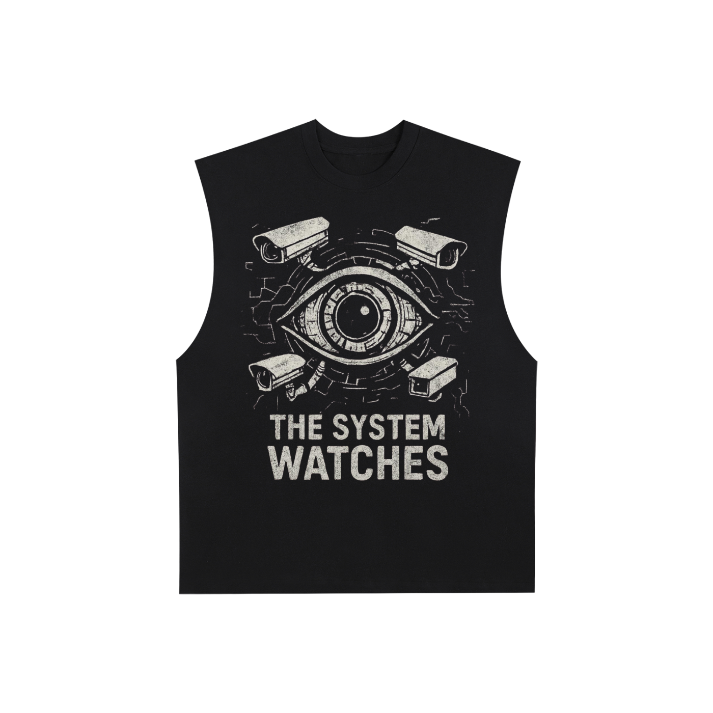 Dystopijna Koszulka THE SYSTEM WATCHES