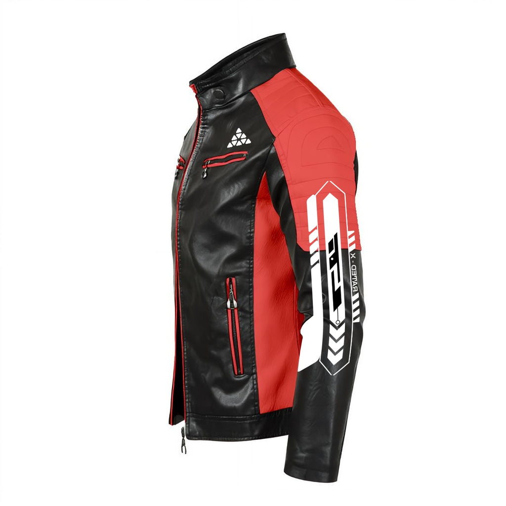 Skórzana Kurtka Techwear Motocyklowa Urban Road Ninja