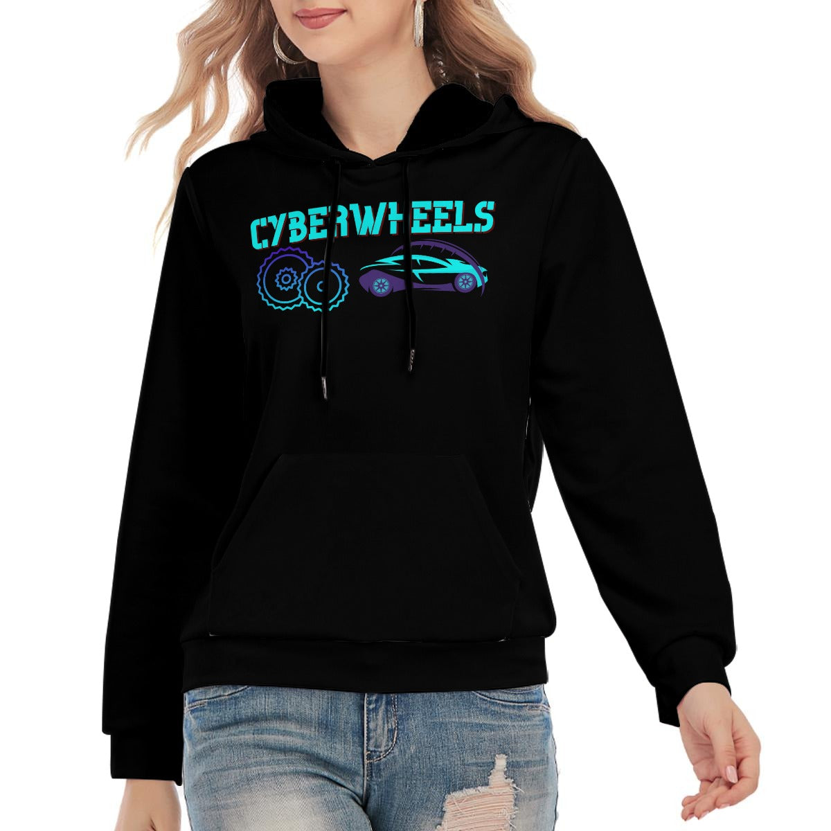 Cyberpunkowa Bluza AURORA Car