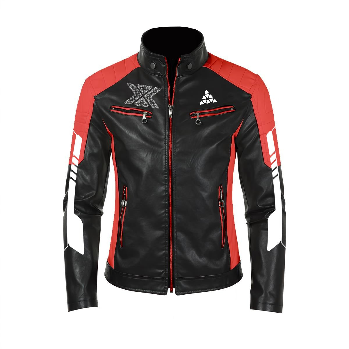 Skórzana Kurtka Techwear Motocyklowa Urban Road Ninja