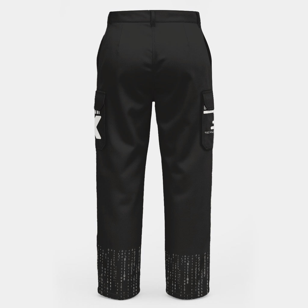 Techwearowe Spodnie Cargo Czarne