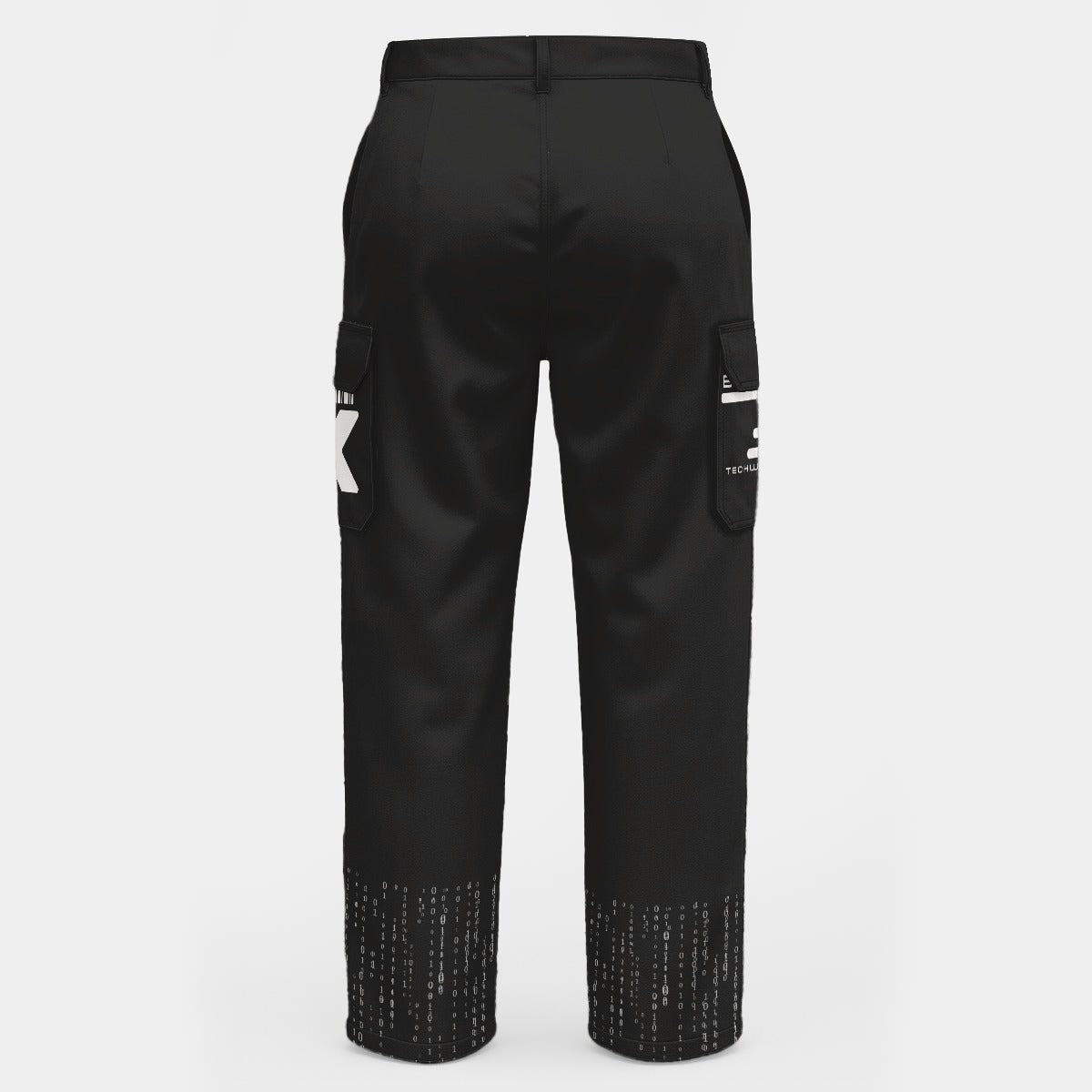 Techwearowe Spodnie Cargo Czarne