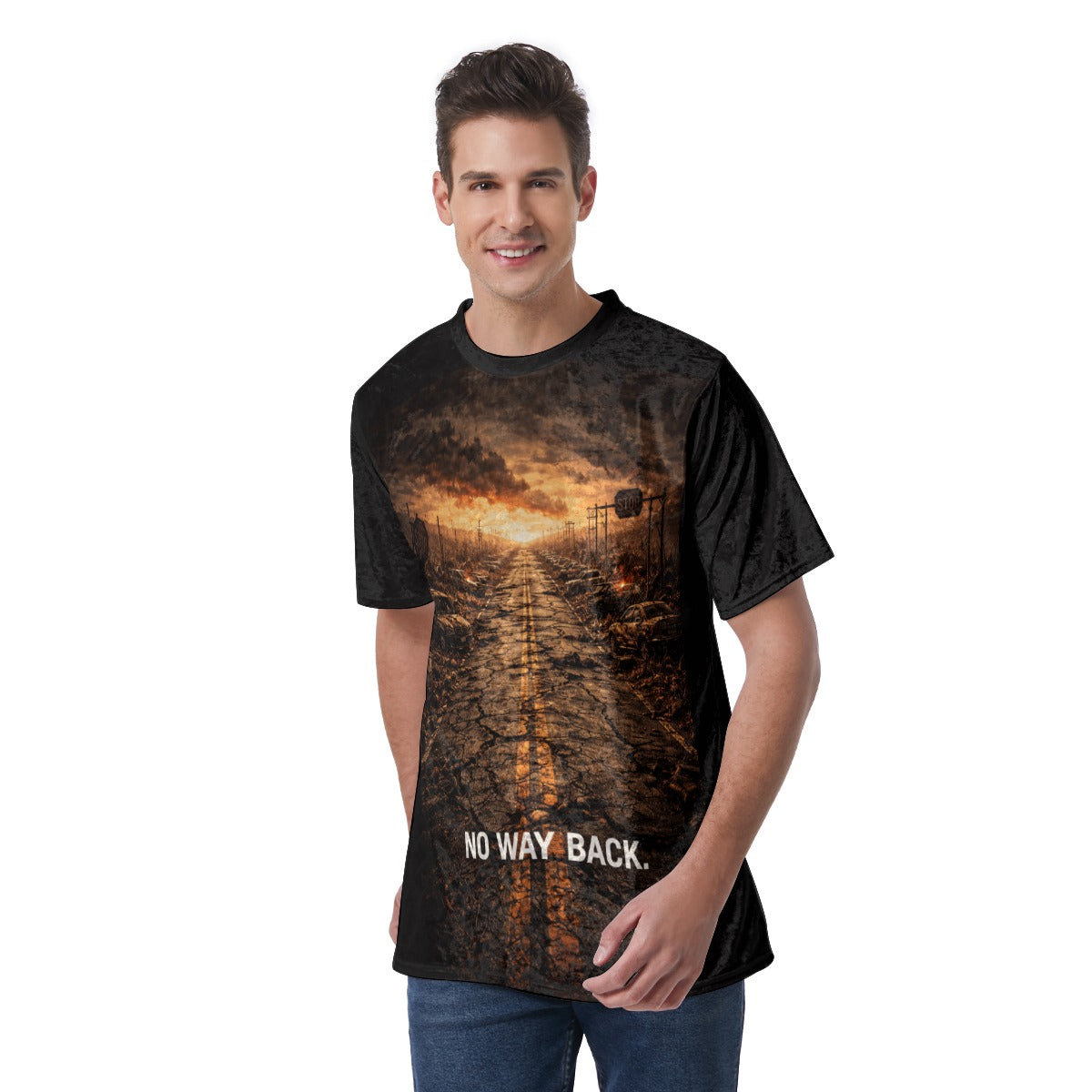 T-shirt Post-Apocalypse Landscape | No Way Back