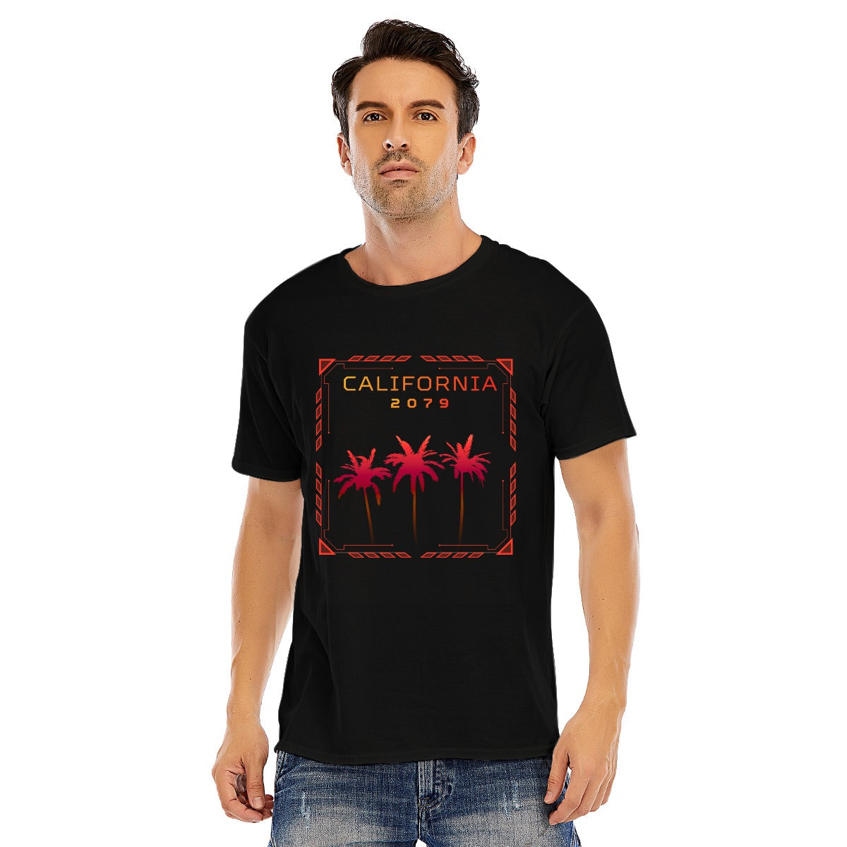 Cyberpunkowy T-shirt California 2079