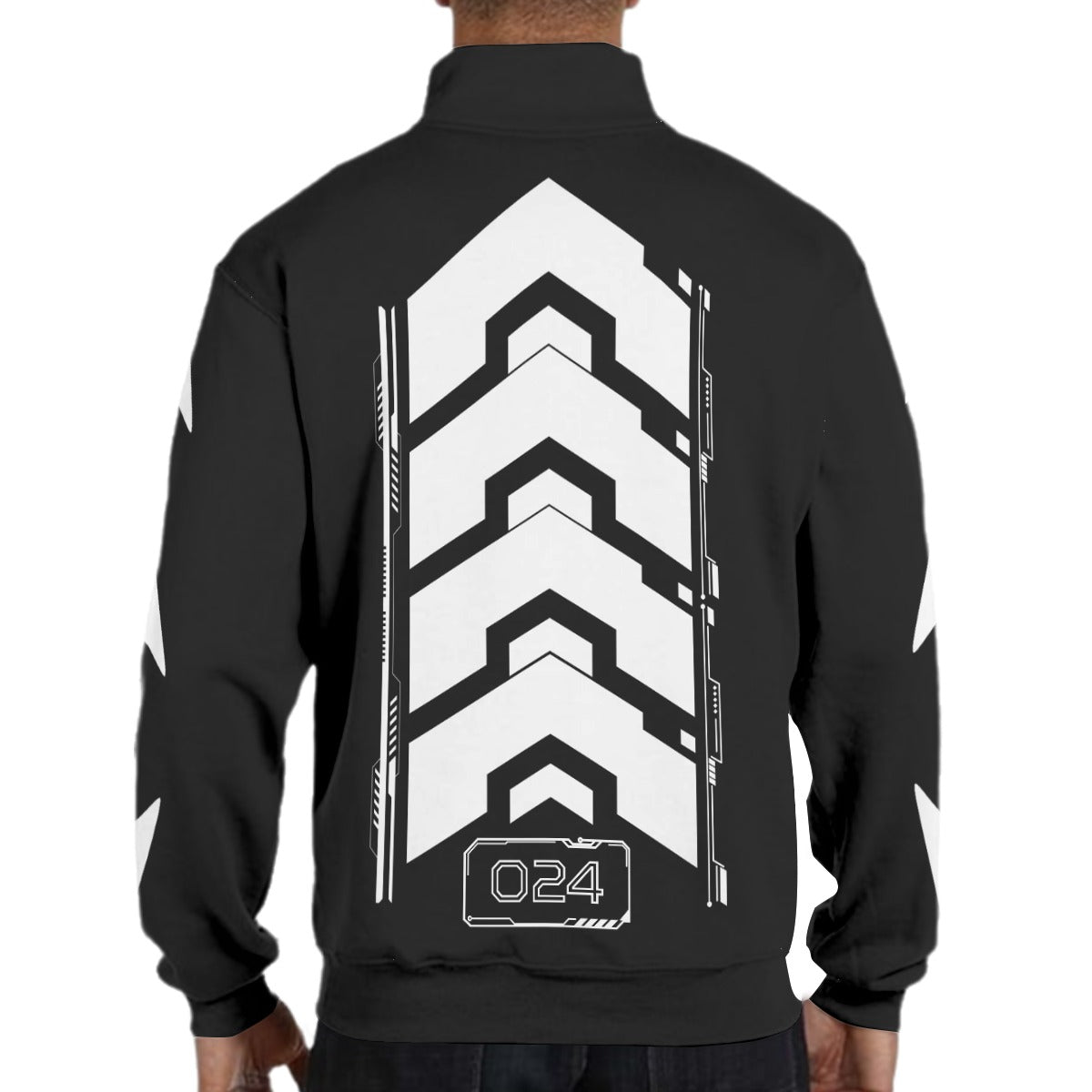 Techwerowa Bluza Czarna Bio-Machine Techwear Anatomy