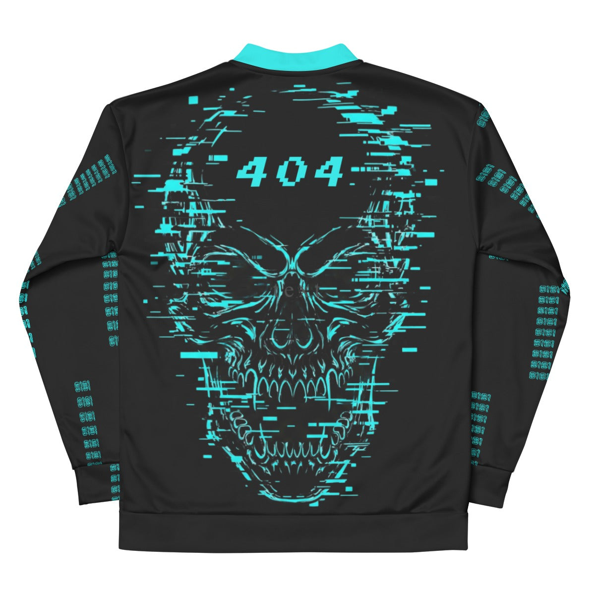 Cyberpunkowa Kurtka Bomberka 404 CyberSkull ERROR