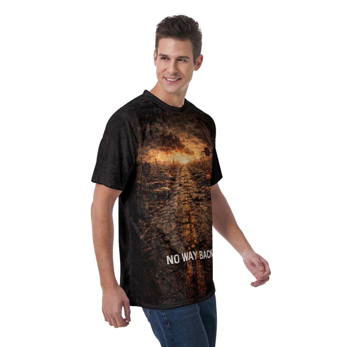 T-shirt Post-Apocalypse Landscape | No Way Back