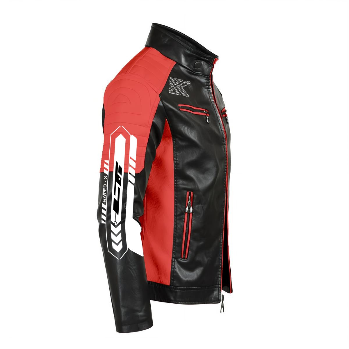 Skórzana Kurtka Techwear Motocyklowa Urban Road Ninja