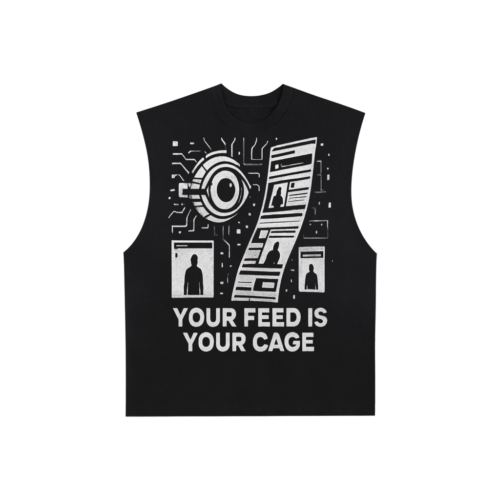 Koszulka Dystopian Truths | You Feed is You Cage