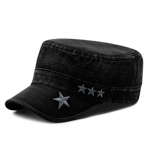 Wasteland Militia Basic Hats Embroidered Black