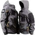 Techwearowa Japońska Kurtka z kapturem Tactical Uniform 009 Gray Beetle Coat