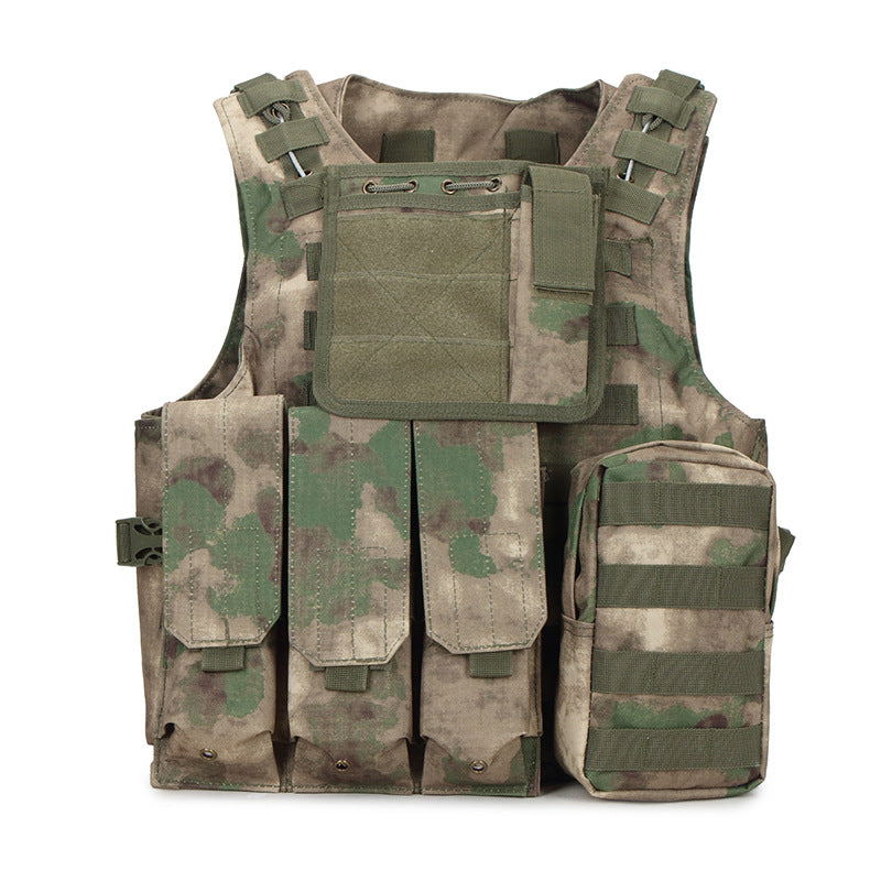 Taktyczna Kamizelka Survivalowa | Military Outdoor Vest | Survival Guard Green