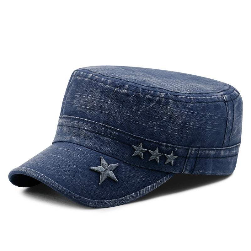 Bojowa Czapka Milicji Pustkowi | Neo-California Wastland Militia Basic Hats Embroidered Blue