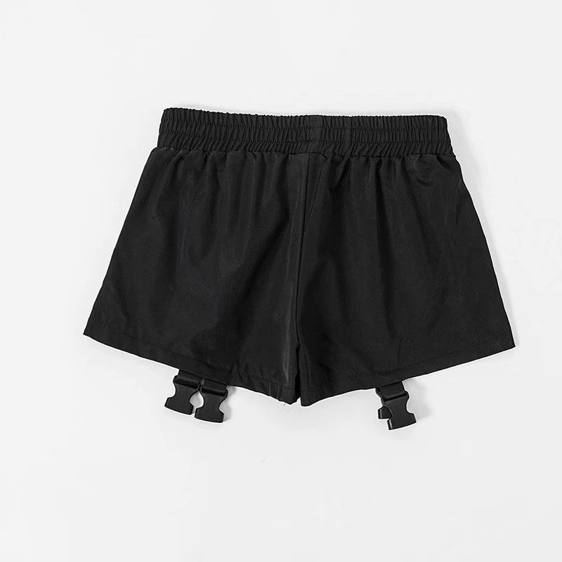 Cyberpunkowe Damskie Spodnie Sexy Panel Pants