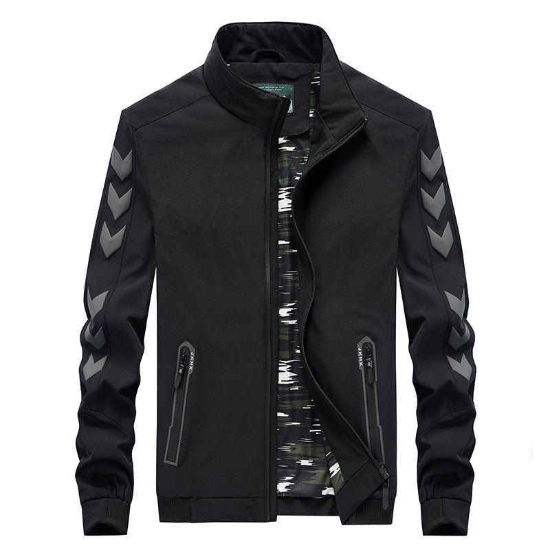 Nylonowa Kurtka Techwearowa - Basic Armor Black