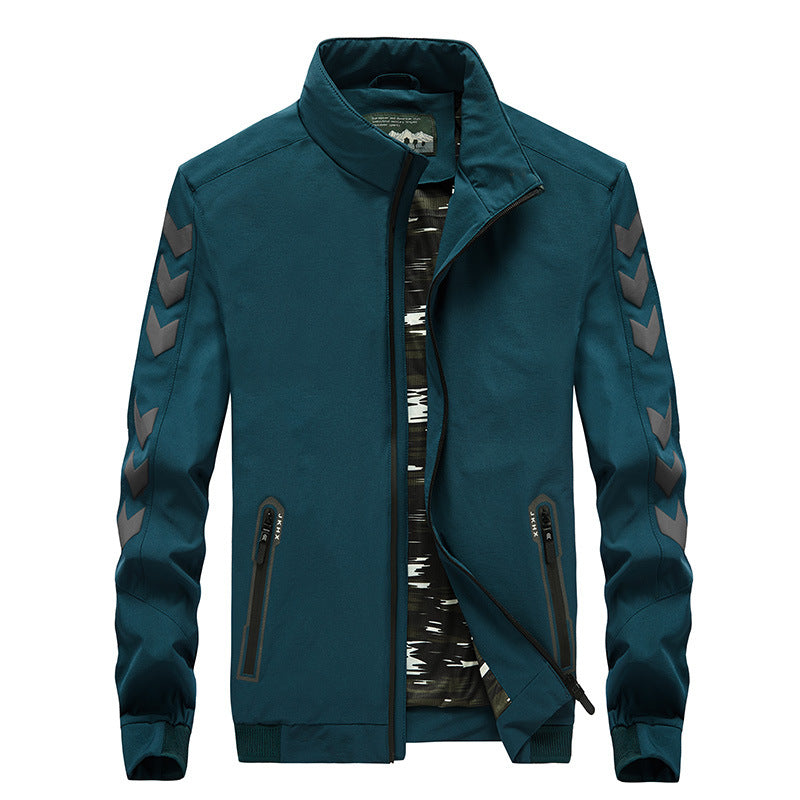 Nylonowa Kurtka Techwearowa - Basic Armor Denim Blue