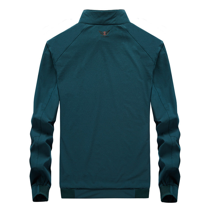 Nylonowa Kurtka Techwearowa - Basic Armor Denim Blue