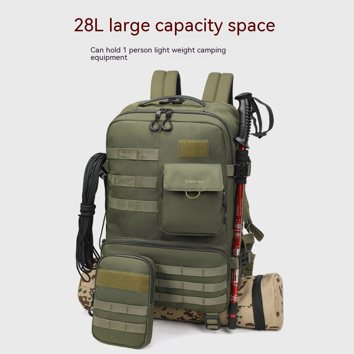 Tactical Waterproof Survival Backpack | Necessary Model N1
