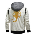 Nomadzka Kurtka Scorpion Clan Armor Post-Apocalypse White