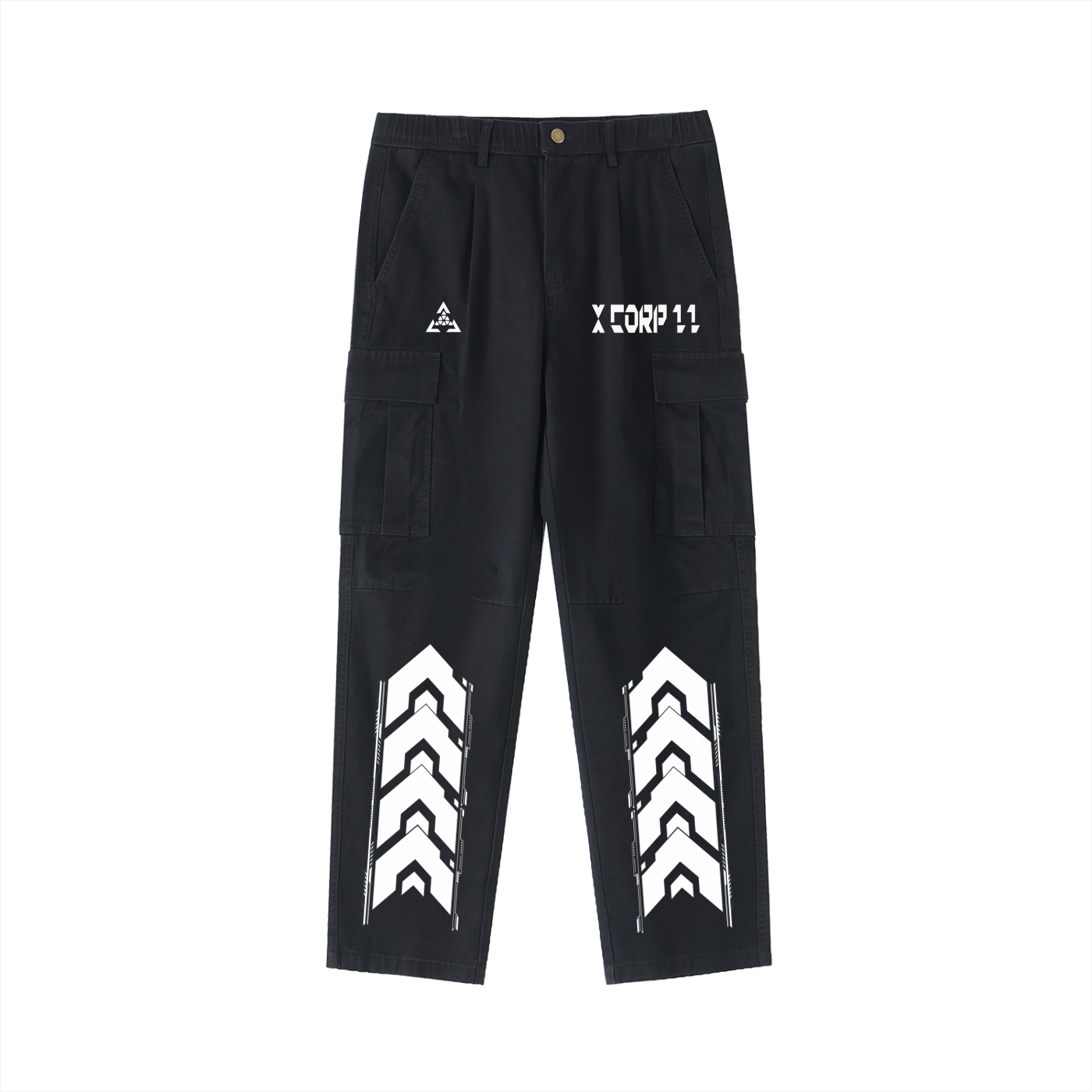 Techwearowe Spodnie Cargo | X-CORP 11 | 300gsm Cotton
