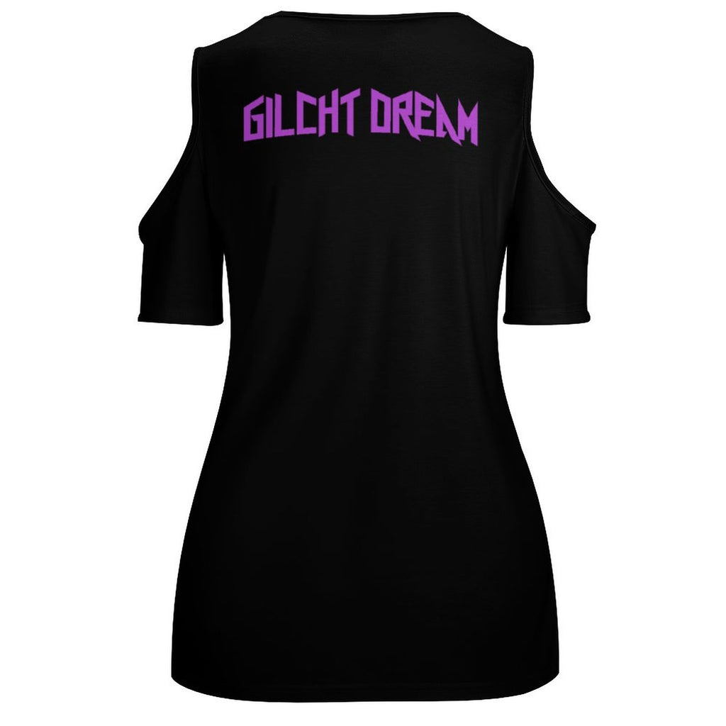 Cyberpunkowa Damska Bluzka | Glicht Dream