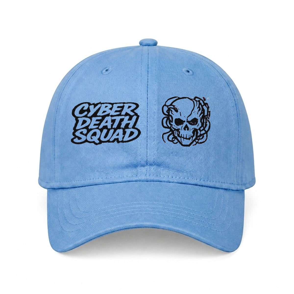 Embroidered Cyberpunk Cap | CYBER DEATH SQUAD