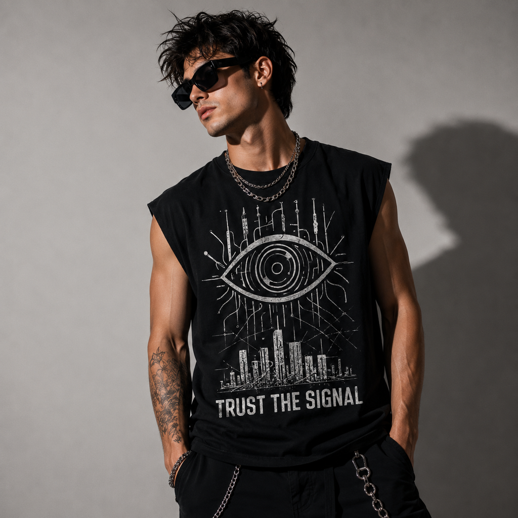 Dystopian Truths Tank Top | Trust Signal