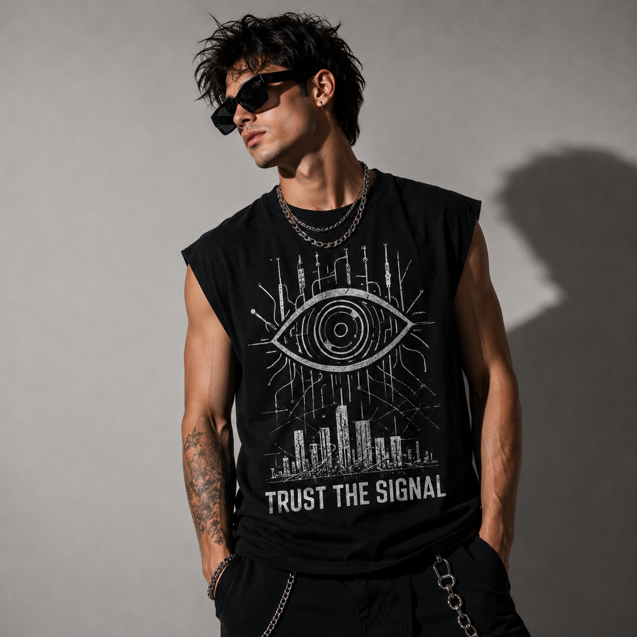Dystopian Truths Tank Top | Trust Signal
