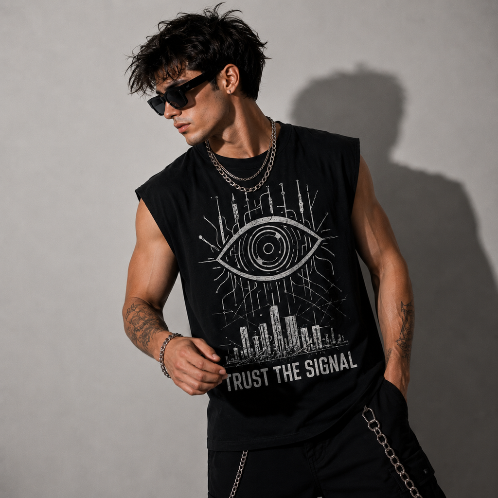 Dystopian Truths Tank Top | Trust Signal