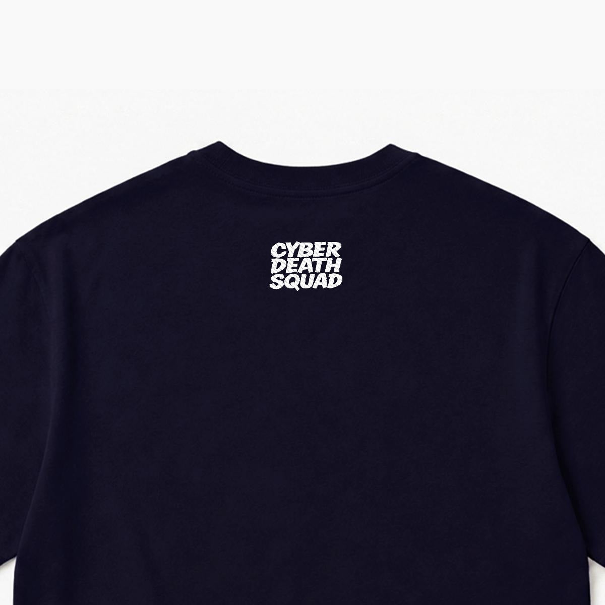 Men's Cyberpunk T-Shirt | Embroidered | CYBER DEATH SQUAD