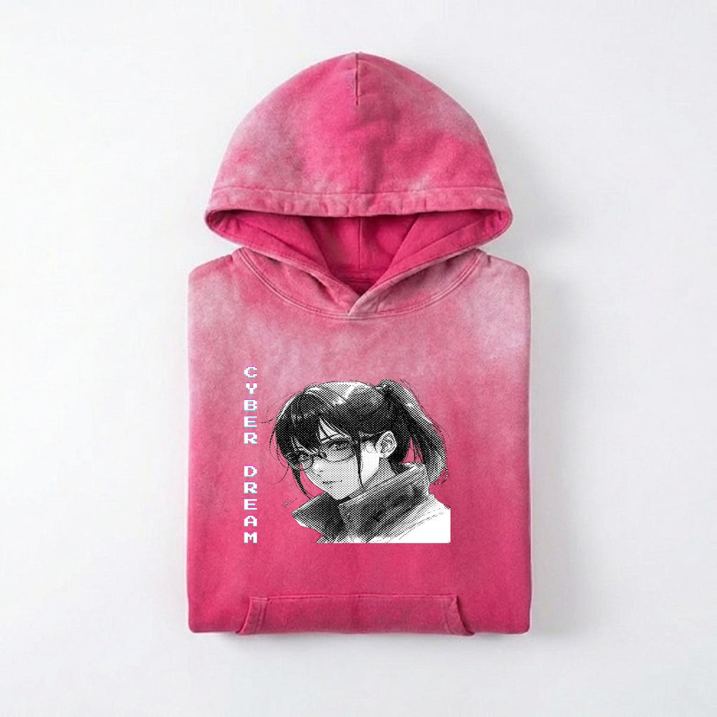Cyberpunkowa Bluza Anime Cyber Dream| 420gsm Cotton Anime Cyberpunk Style