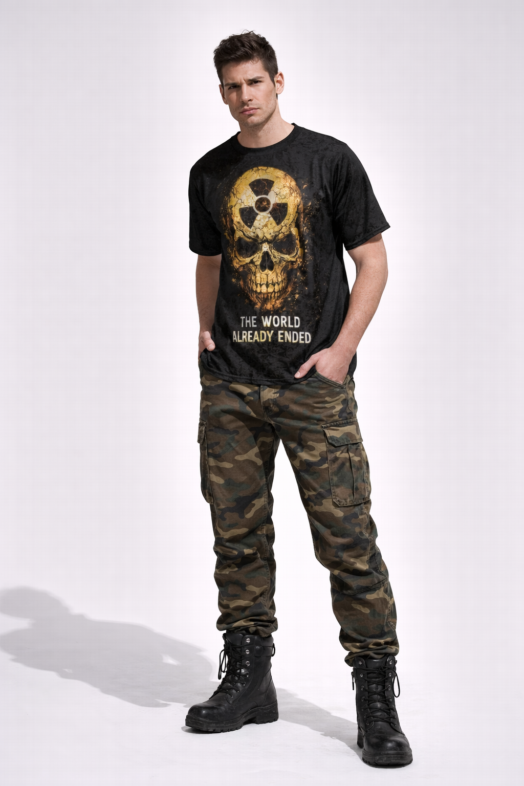 Dystopijny T-shirt Post-Apocalypse | The World Already Ended