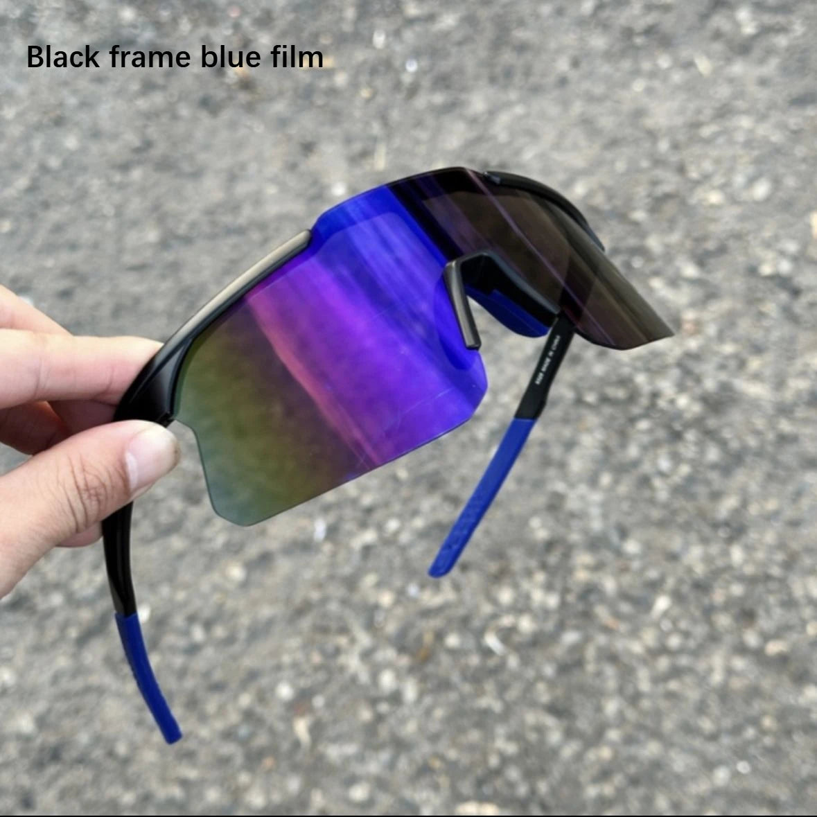 Futuristic Cyberpunk Anti-UV Glasses New Californian Glass Cyber Midnight