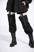 Cyberpunkowe Damskie Spodnie Sexy Panel Pants