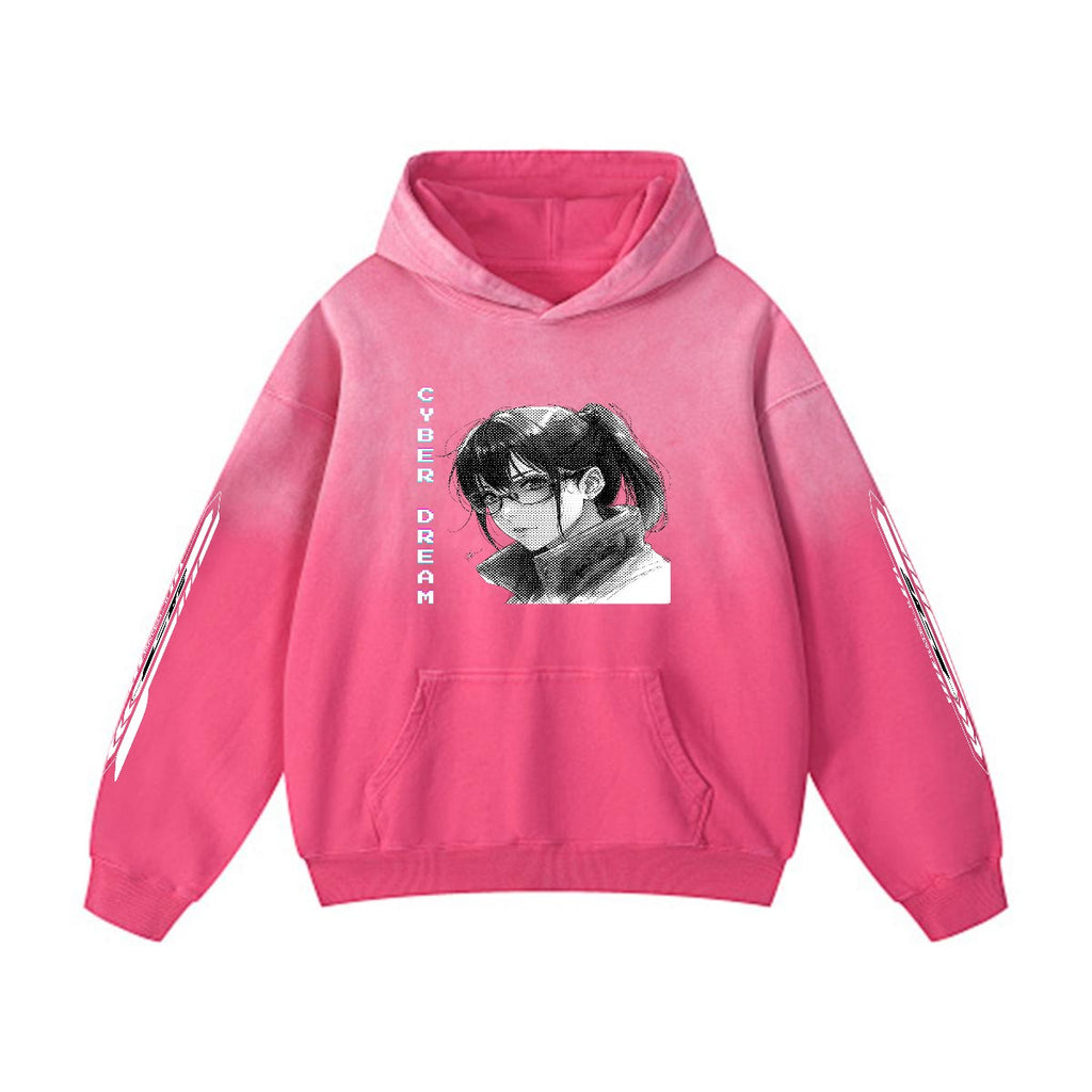 Cyberpunkowa Bluza Anime Cyber Dream| 420gsm Cotton Anime Cyberpunk Style